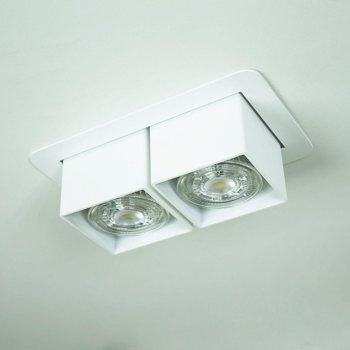 Светильник точечный Imperium Light R2D2 2 WH (304212.01.01)