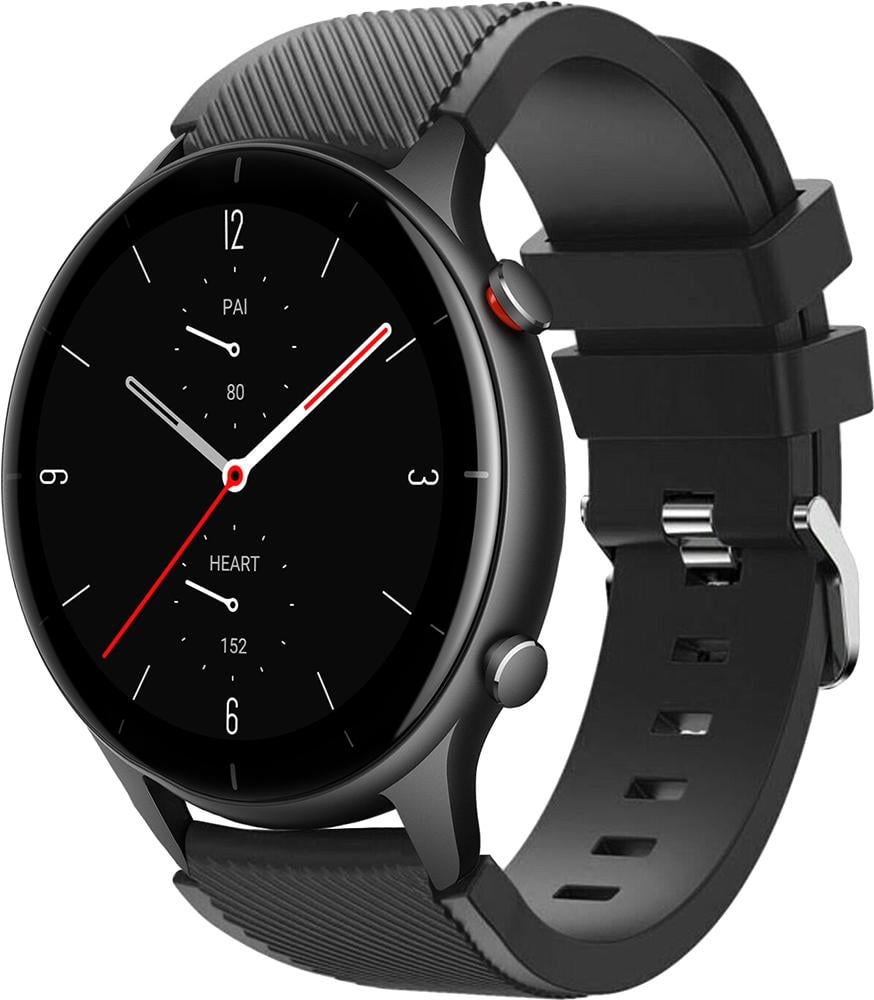 Ремешок Cross для Amazfit GTR 2e Black (20749) - фото 1