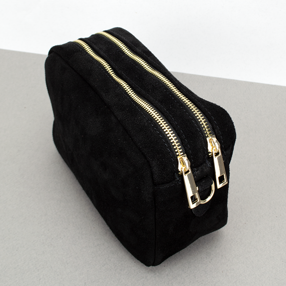 Сумка женская замшевая Virginia Conti 03786 Черный (2449781627) - фото 3 Сумка женская замшевая Virginia Conti 03786 Черный (2449781627) - фото 3