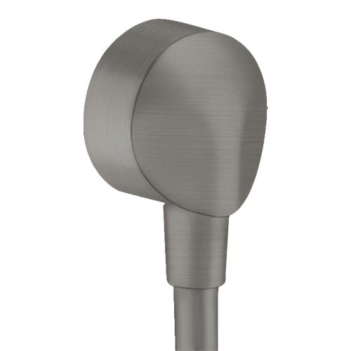 Шланговое подключение Hansgrohe Fixfit E без обратного клапана Brushed Black (27454340)