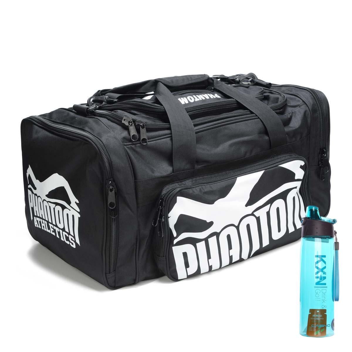 Спортивная сумка Phantom Gym Bag Team Tactic с бутылкой 80 л Black (3070021386)