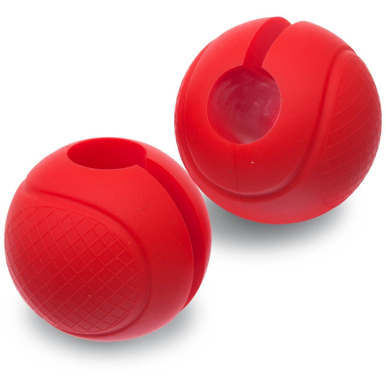 Набор расширителей хвата Handle Grip SP-Sport FI-1789 на гриф/гантели и турник сферические 2 шт. Красный (28853537)