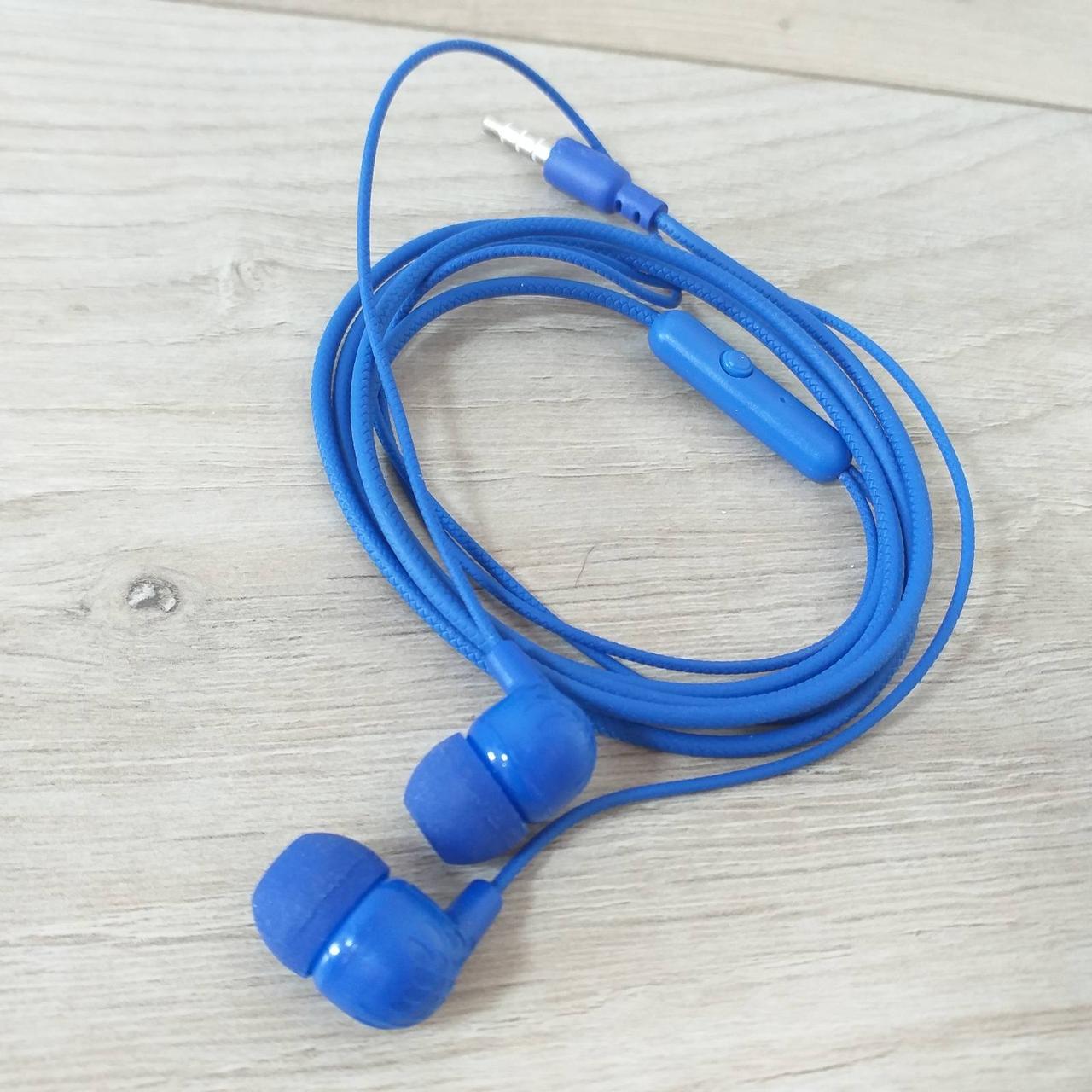 Навушники вакуумні дротові Hands Free STEREO extra bass Z9 Синій (KG-11177)