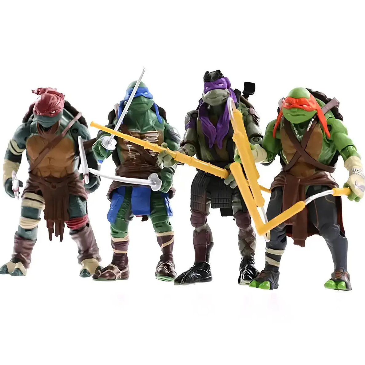 Набор фигурок Ракушки ниндзя 4 шт.