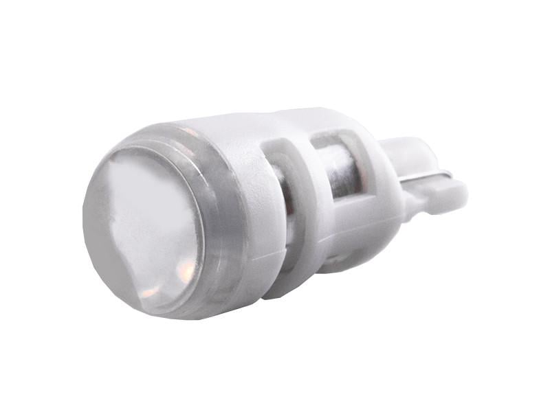 Автолампа светодиодная с линзой T10 W5W 12 В SMD5050 Белый (2698)
