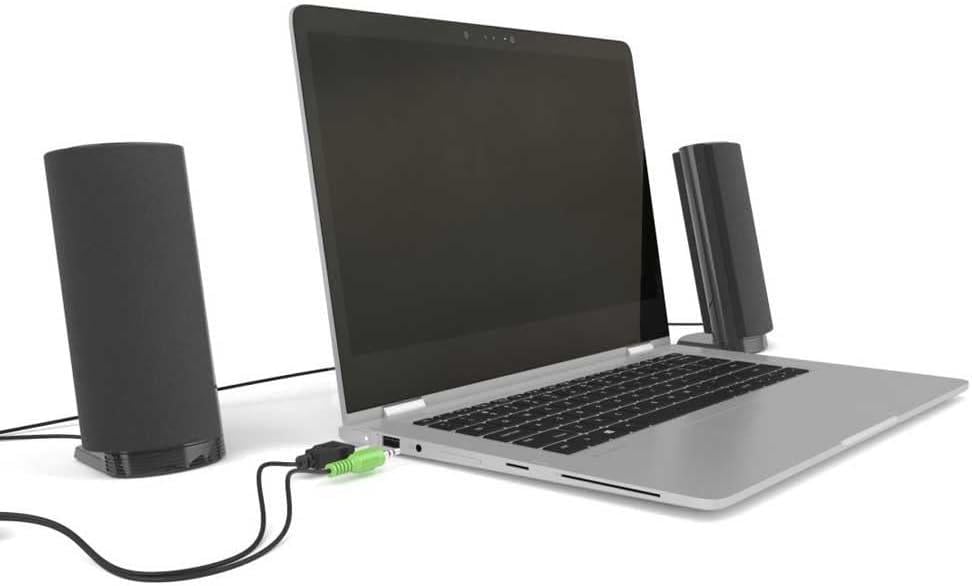 Комплект динаміків для ПК Hama E80 2.0 USB стерео 2,5 Вт 3,5 мм (30821171) - фото 5 Комплект динаміків для ПК Hama E80 2.0 USB стерео 2,5 Вт 3,5 мм (30821171) - фото 5