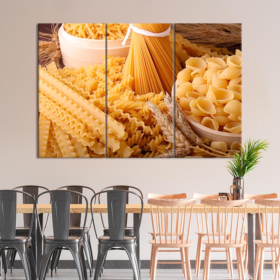Настенний декор Ассортимент итальянской пасты 156x100 см (A476-3)