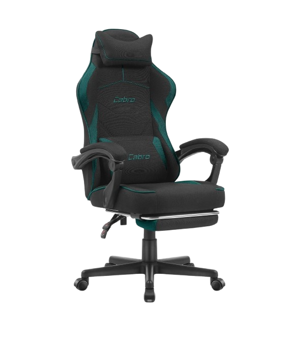Офисное кресло Cabro C502 ткань Black-Green (2553574750)