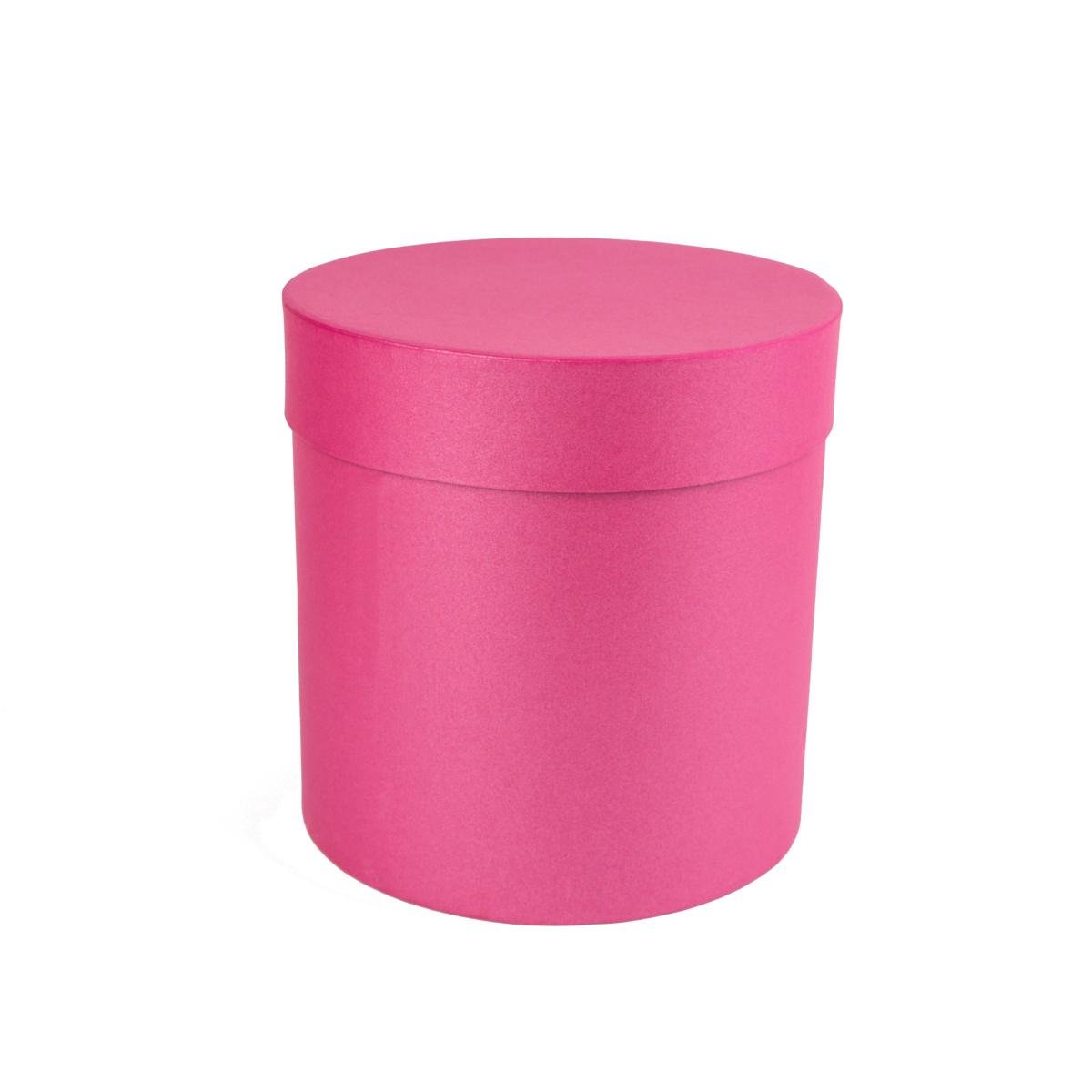Коробка Perfectbox цилиндрическая перламутровая 16х15х15 см Малиновый (1516в11) - фото 1 Коробка Perfectbox цилиндрическая перламутровая 16х15х15 см Малиновый (1516в11) - фото 1