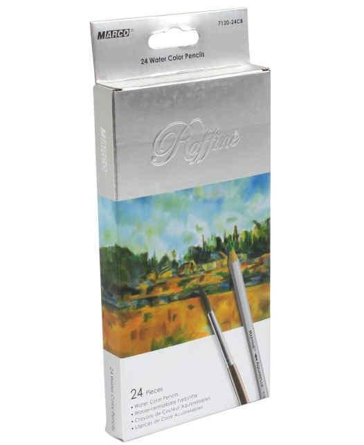 Олівці акварельні Marco Raffine 24 кольори - фото 4 Олівці акварельні Marco Raffine 24 кольори - фото 4