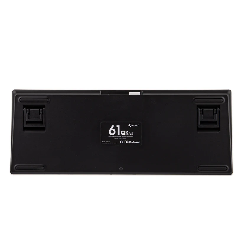 Клавиатура механическая игровая Cidoo QK61 V2 60% форм-фактор горячая замена RGB Gasket Mount Белый (26447205) - фото 6 Клавиатура механическая игровая Cidoo QK61 V2 60% форм-фактор горячая замена RGB Gasket Mount Белый (26447205) - фото 6