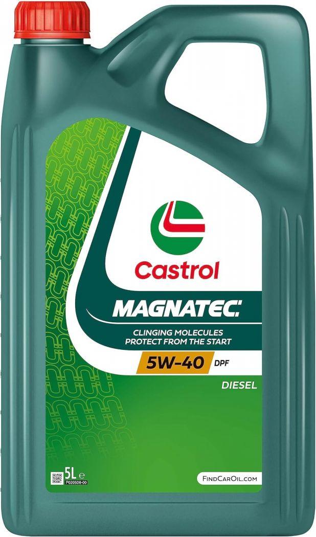Моторное масло Castrol Magnatec Diesel DPF C3 SN/CF 5W-40 5 л (15A7B9)