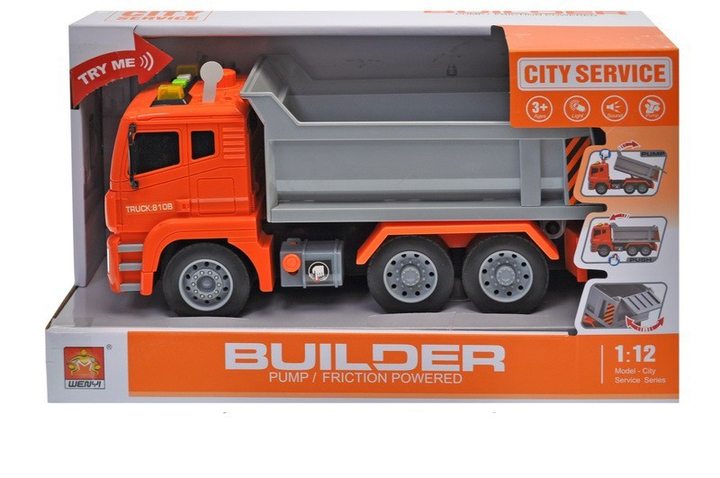 Грузовик інерційний WY810B (26105080)