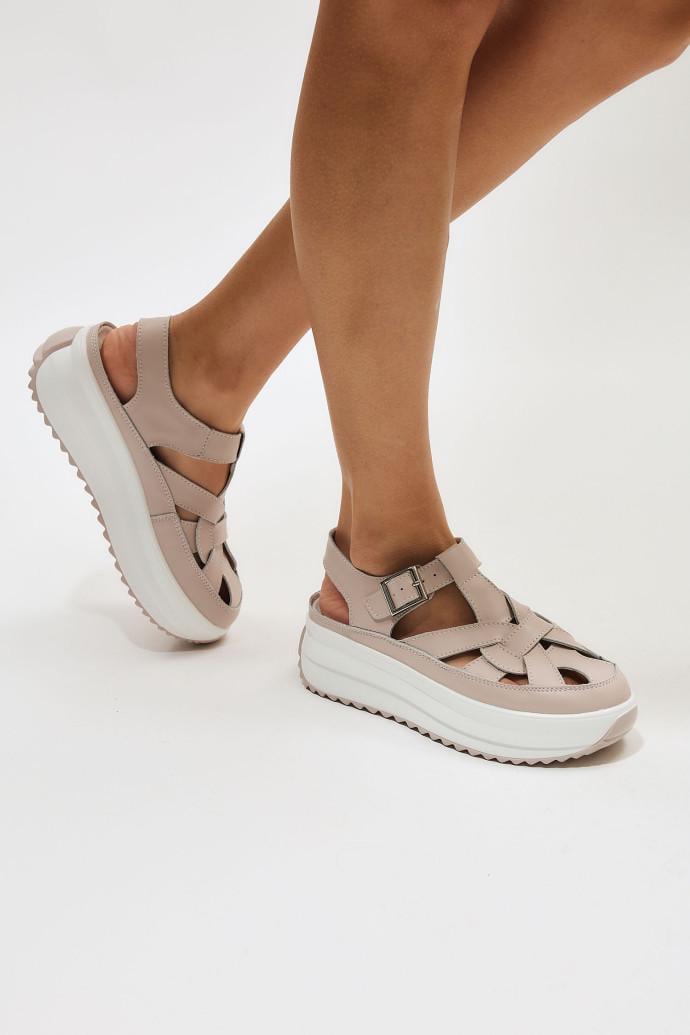 Сандалии женские ALLSY на платформе р. 42 Розовый (195315) - фото 5 Сандалии женские ALLSY на платформе р. 42 Розовый (195315) - фото 5