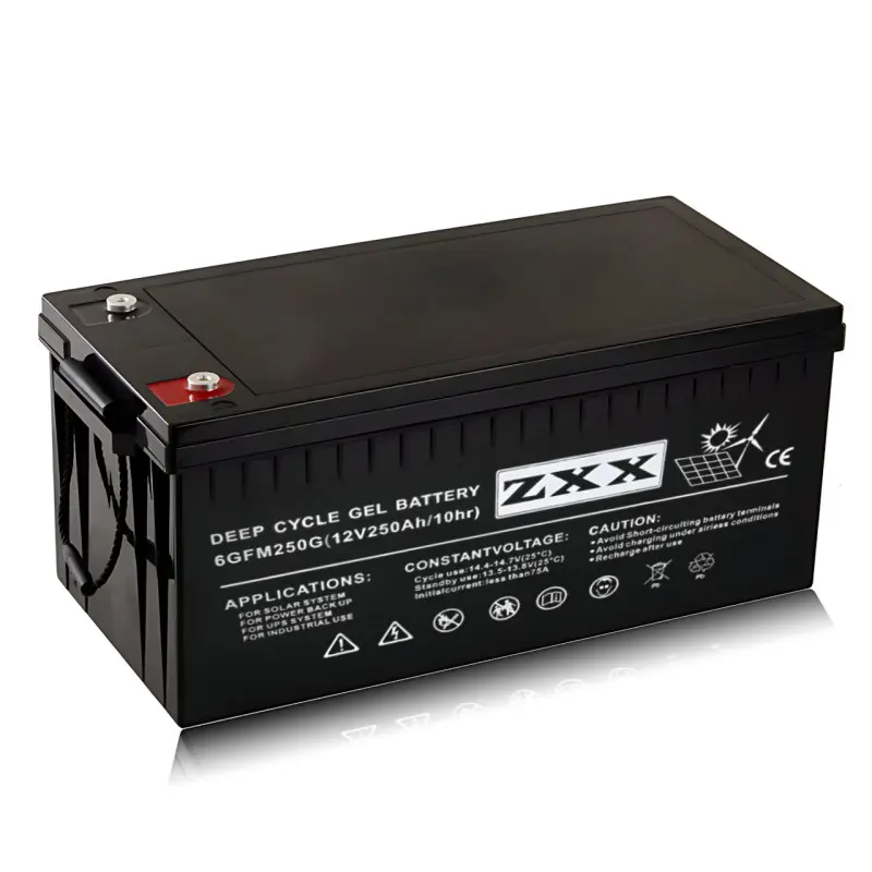Аккумулятор гелевый ZXX 12V 250 Ah с технологией AGM (opt-102861)