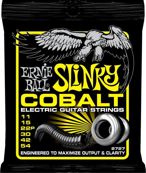 Струни Ernie Ball 2727 Cobalt 11-54 Beefy Slinky