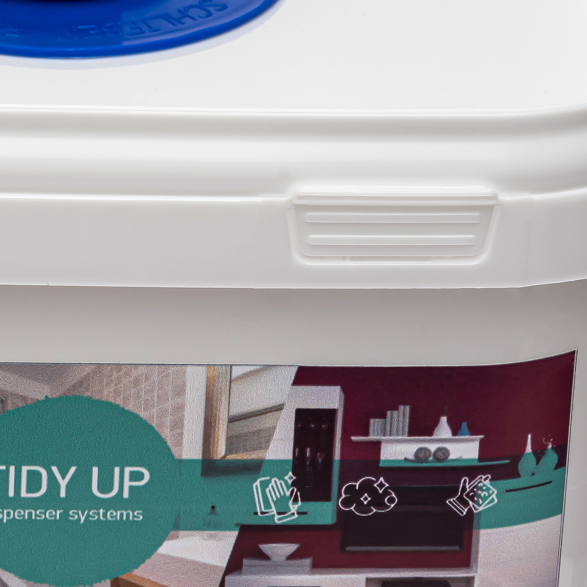 Салфетки влажные Tidy up Dispenser systems для мытья окон 16х18 см 400 шт. - фото 2