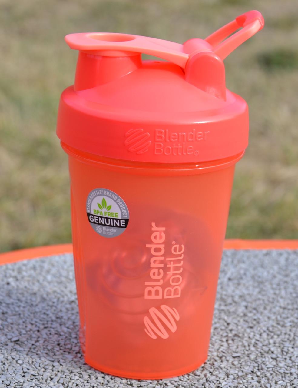 Шейкер спортивний BlenderBottle Classic Loop 20 oz. 590 мл Coral (22348932) - фото 4