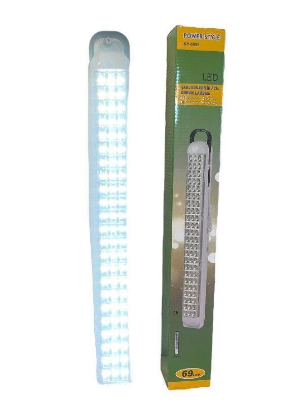 Фонарь аккумуляторный KP-6099 69LED светодиодный (1725455237)