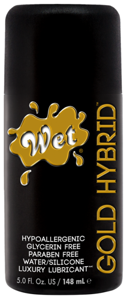 Лубрикант водно-силіконовий гібрид Wet Gold Hybrid 148 мл (WT43074)