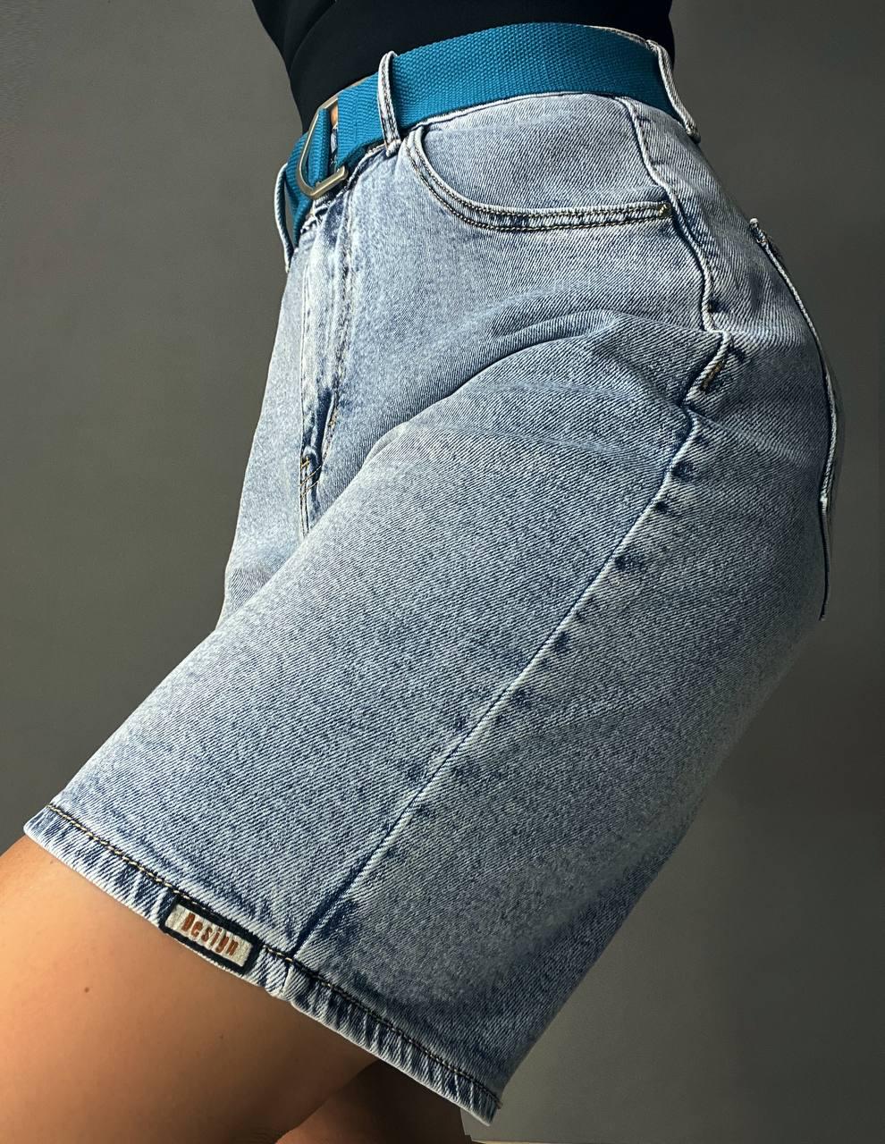 Шорти жіночі джинсові Liana 440 бермуди р. 33 Блакитний (26852054) - фото 6 Шорти жіночі джинсові Liana 440 бермуди р. 33 Блакитний (26852054) - фото 6