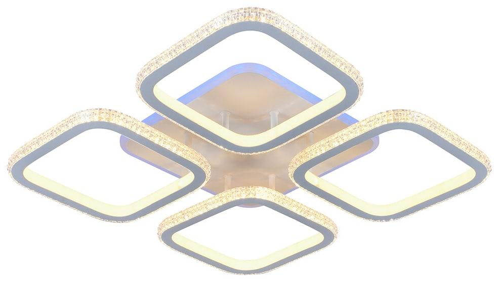 Люстра светодиодная Sirius DK5868/4 WH RGB 160 W 8 W акриловая