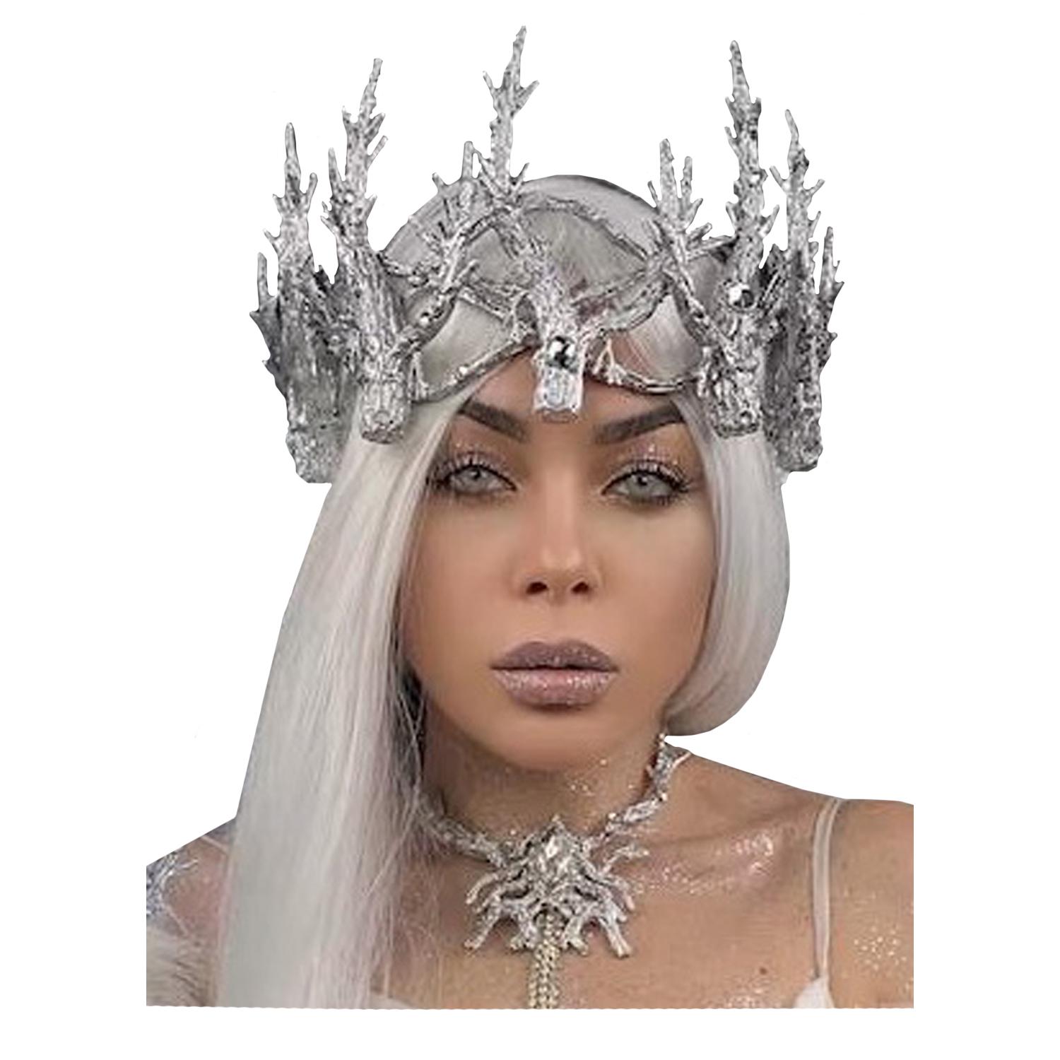 Вінок Seta Decor Крижаний ліс (23-670SL) Вінок Seta Decor Крижаний ліс (23-670SL)