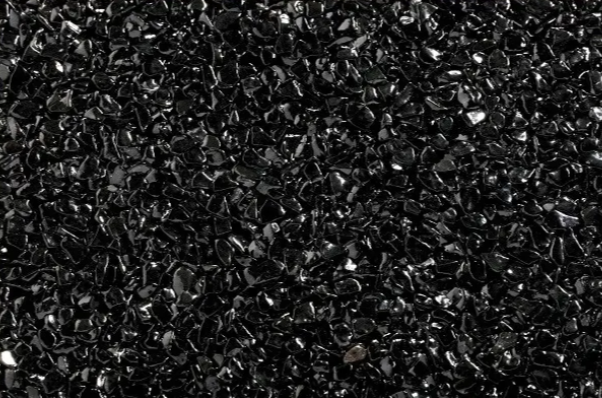 Декоративная штукатурка RАМIX Каменный ковер Крошка Nero Черный