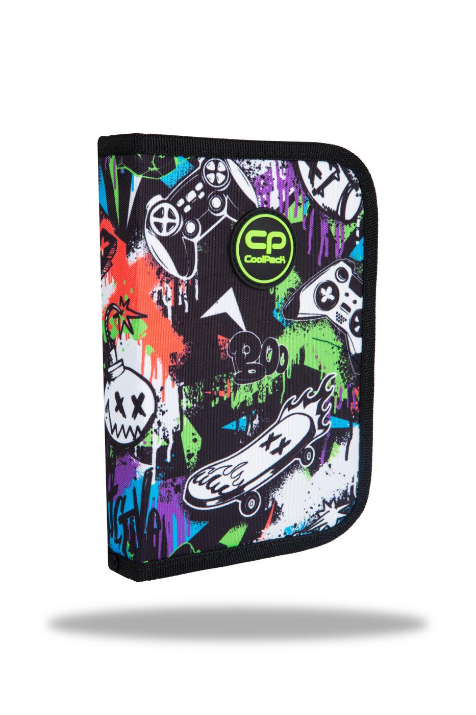 Пенал на блискавці  COOLPACK Clipper PEEK A BOO з органайзером для ручок (F076675)