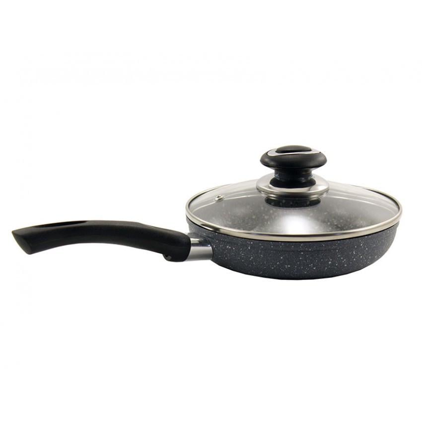 Сковорода Zauberg FPG-185 с гранитным покрытием с крышкой 18 см (84272)