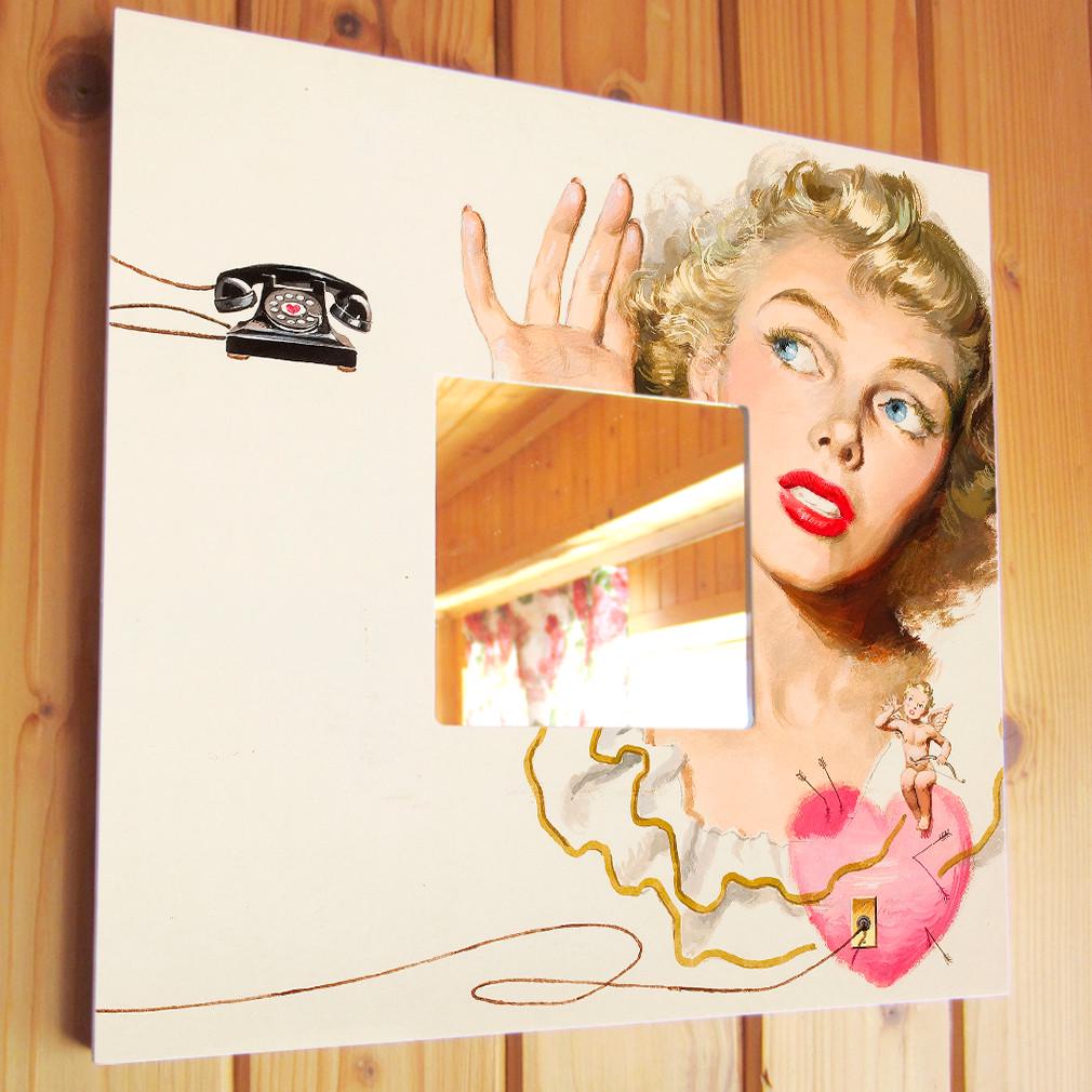 Зеркало декоративное Базика 260х260 мм (M00015)