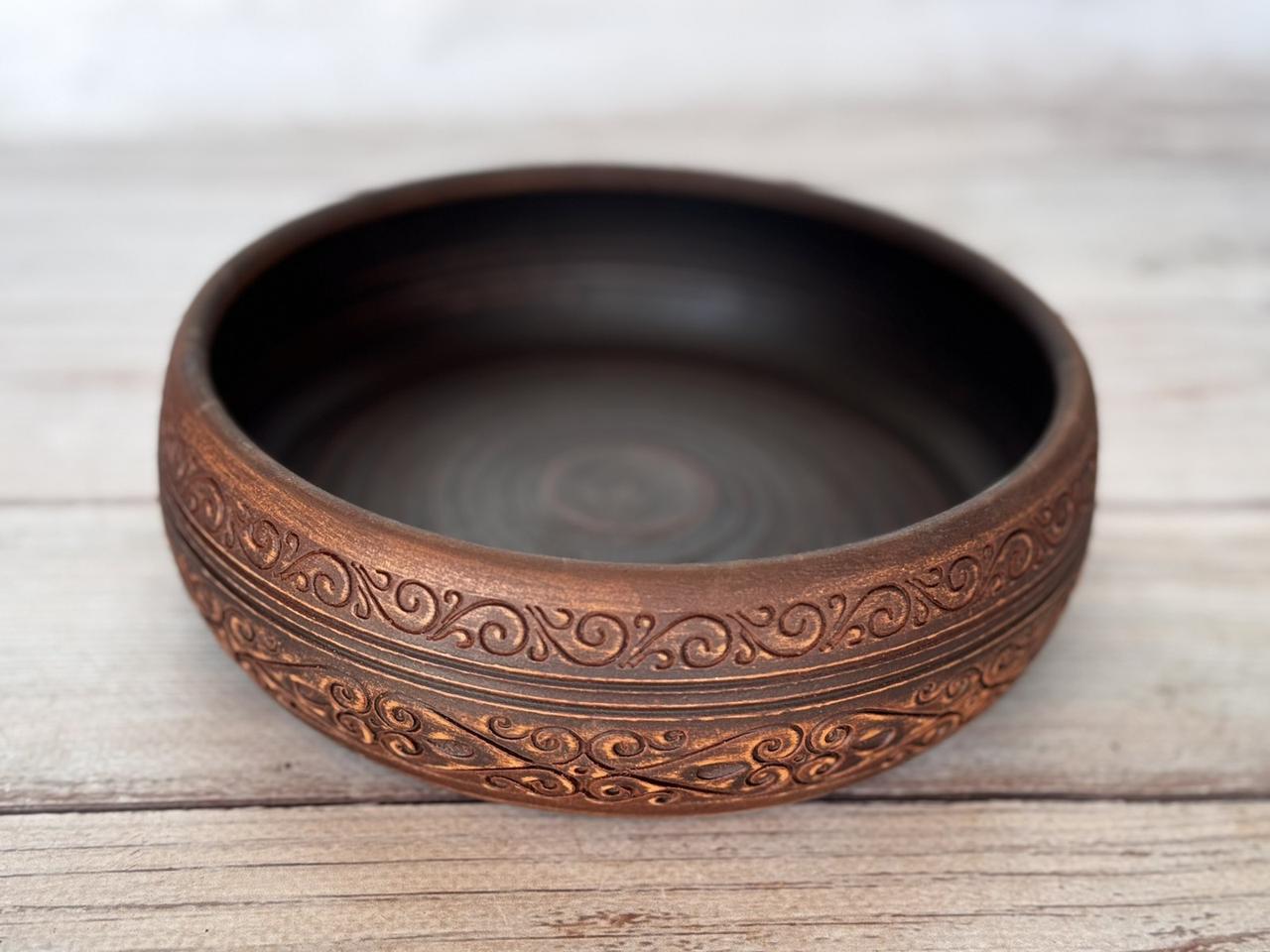 Кеци товстостінна глиняна 17,5 см (2564593072)