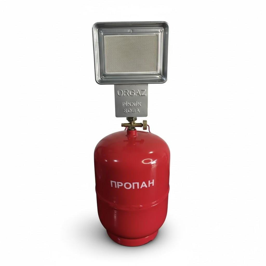 Газовый обогреватель Nurgaz NG-309 1,5 кВт и баллон на 12 л (2348188438)