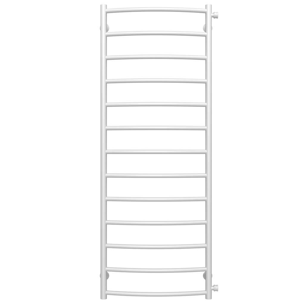 Полотенцесушитель водяной Deffi Классик П13 боковое правое подключение нержавеющая сталь 500х1400 мм Белый (C.DK.140.50.13.W.C)