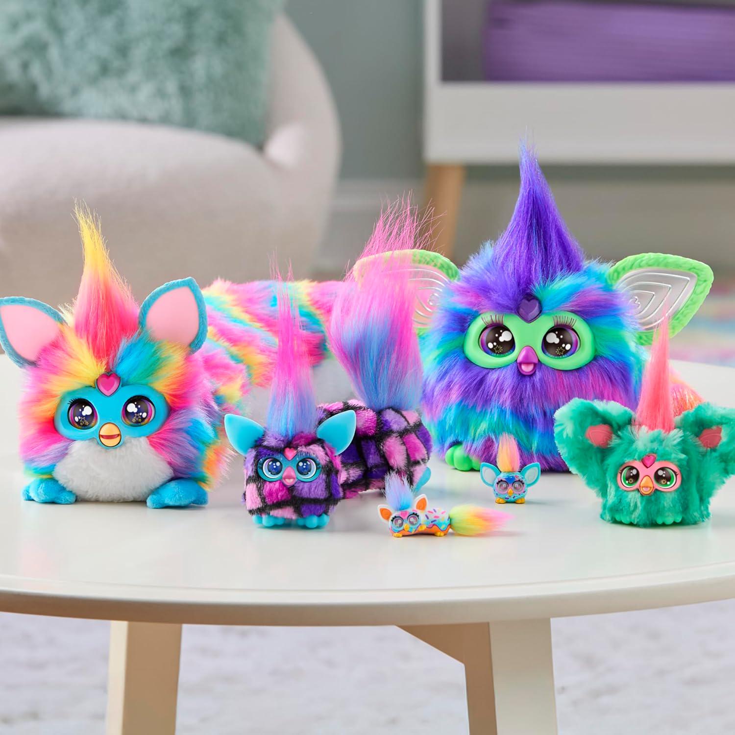 Furby ぬいぐるみ 3体セット ᐉ М'яка іграшка інтерактивна Hasbro Furby DJ Furblets Pepp-Oh