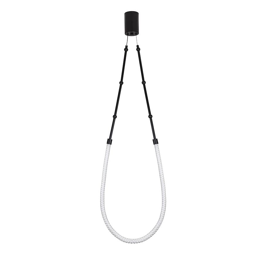 Светильник подвесной светодиодный Levistella 7813133-1 BК Черный