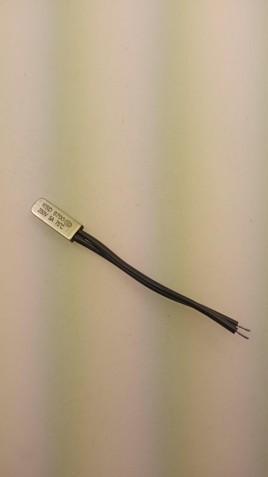 Термостат 75 °C 250V/5AKLS5-9700-5A75-B (13858)