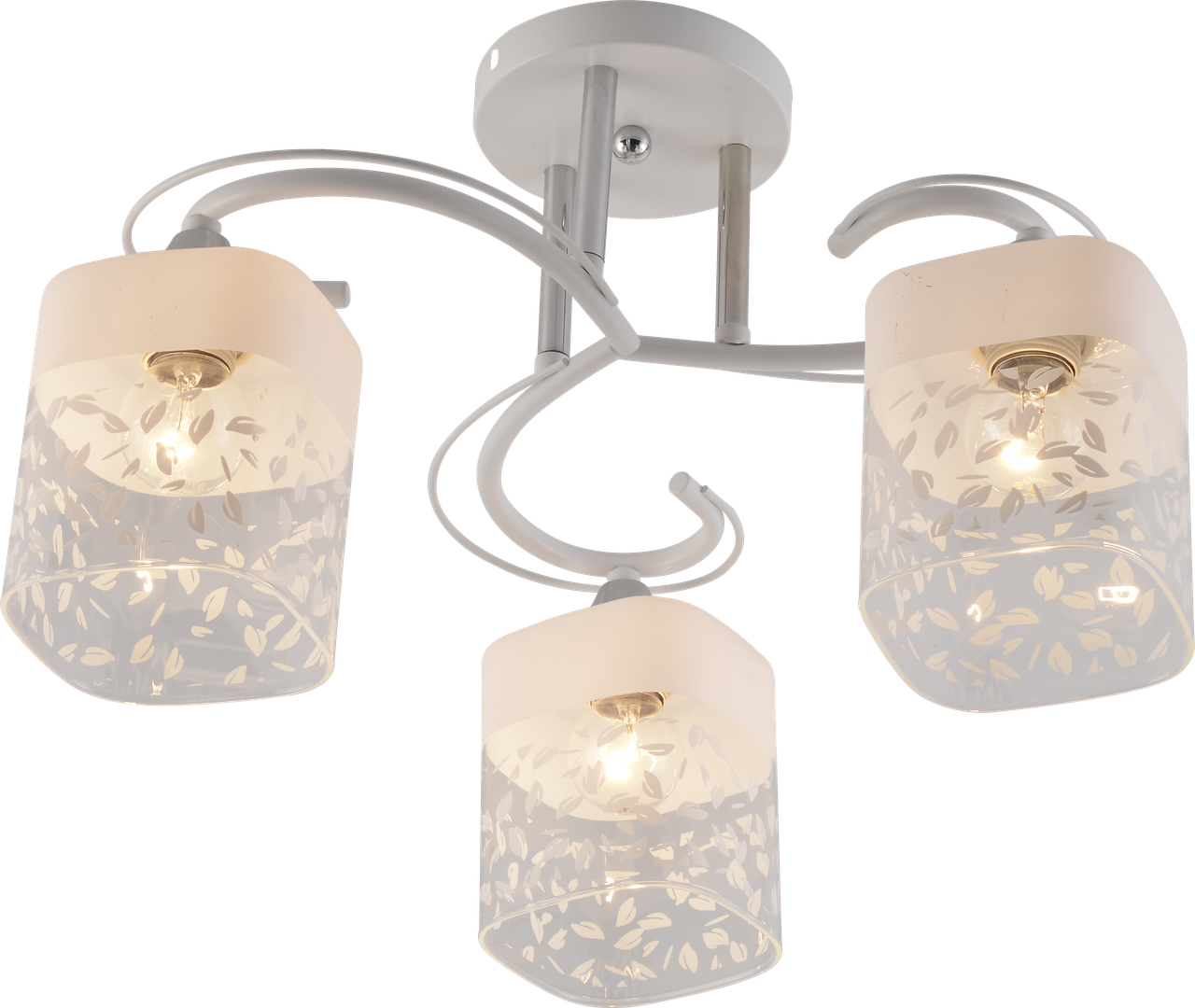 Потолочная люстра Sirius на 3 плафона Белый (191520B/3)