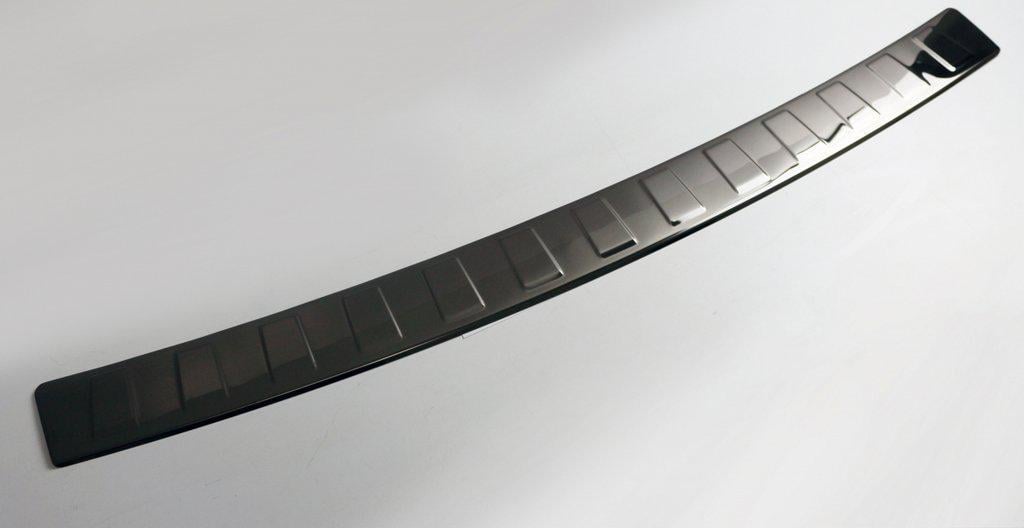 Накладка из стали на задний бампер BlackChrome из нержавеющей стали для BMW X3 F-25 2011-2018 гг