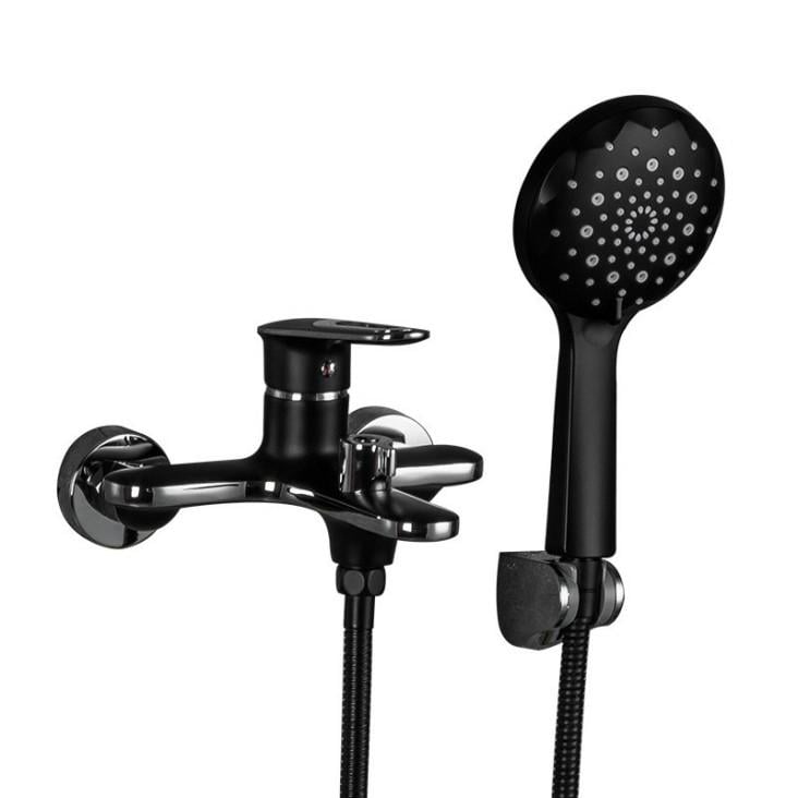 Смеситель для ванны Frap F3249-6 Черный/Хром (1040775)