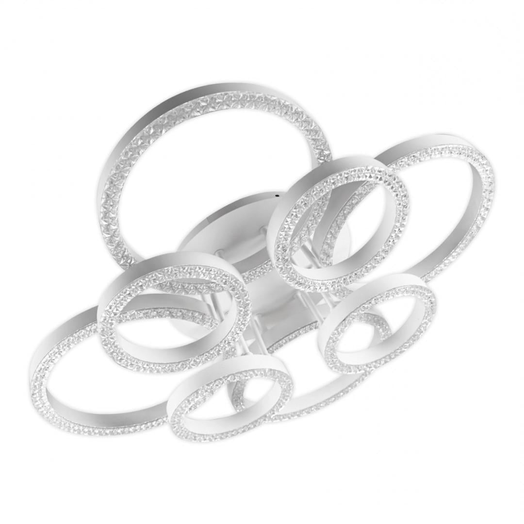 Люстра CT-R-150-WH LED 150Вт 3000-6000К 300-12000 Лм пульт Белый (V6919120233349)