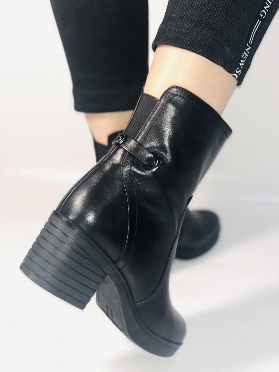 Ботинки женские зимние Erisses р. 40 25,5 см Черный (2440) - фото 3 Ботинки женские зимние Erisses р. 40 25,5 см Черный (2440) - фото 3