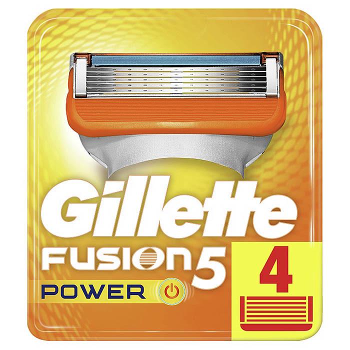 Сменные кассеты для бритья Gillette Fusion 5 Power 4 шт. (1636360594)