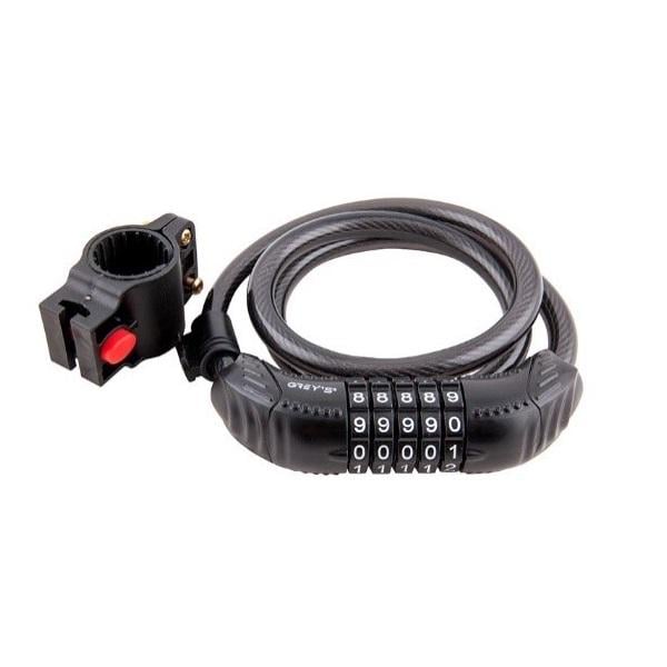 Замок Grey's кодовый спиральный (GR31210)