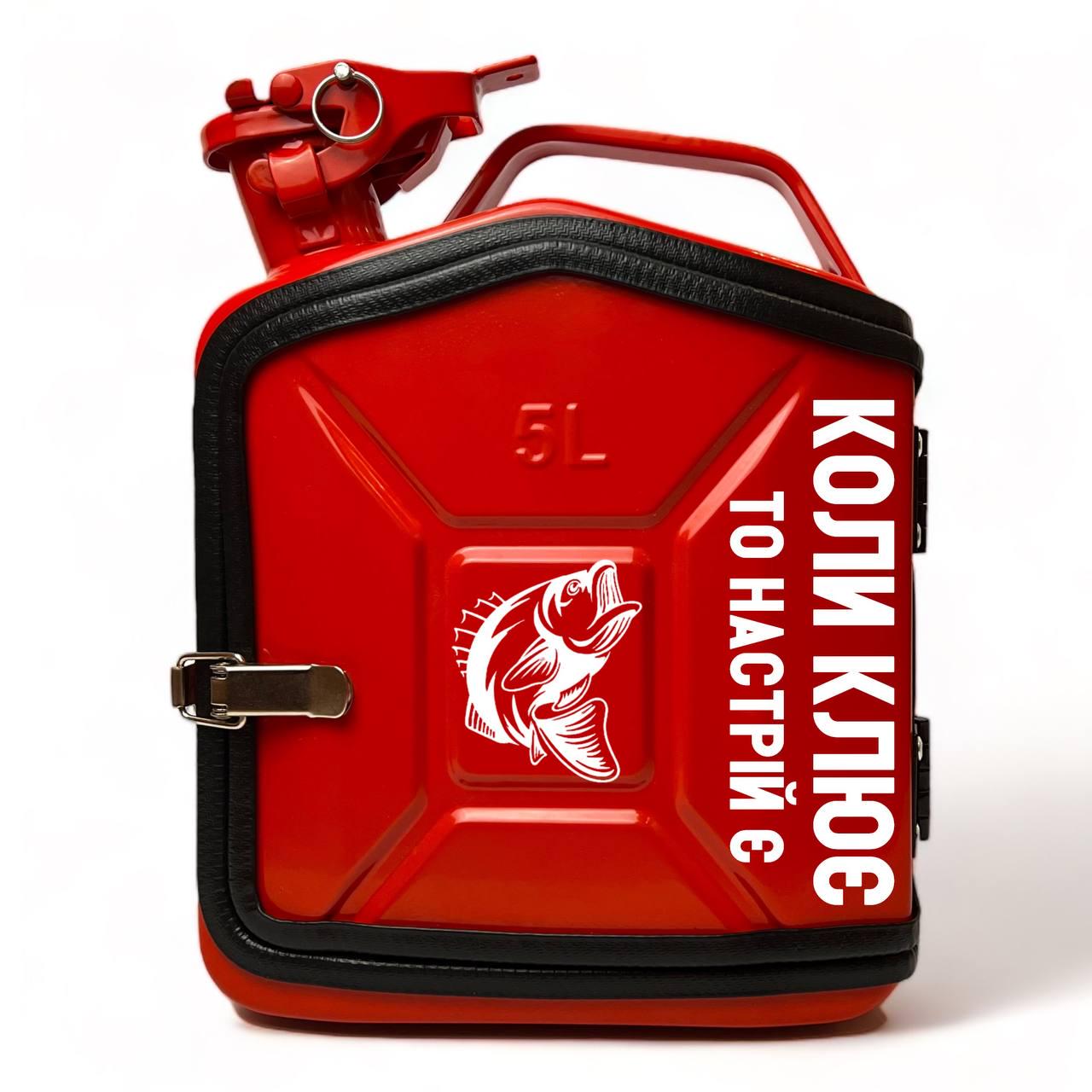 Минибар Канистра с двумя стаканами 250 мл 5 л Красный (00074)