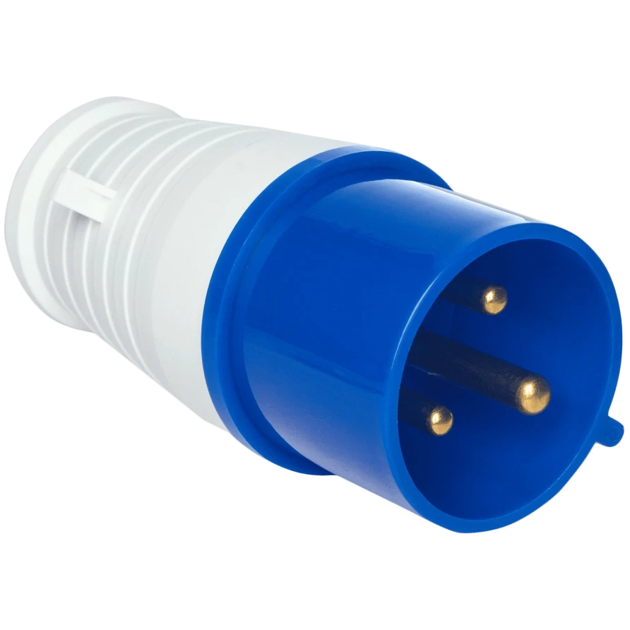 Вилка переносна UEA 023 32А 220В 2Р+Е IP44 (2997952794)