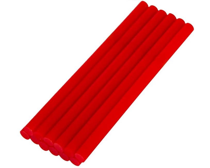 Стрижні клейові MasterTool 12 шт. 11,2х200 мм Червоний (42-1158)