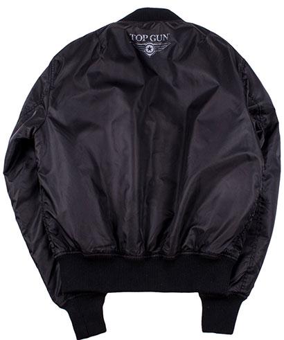 Бомбер Top Gun MA-1 Nylon Bomber Jacket with patches 5XL Black (TGJ1540PBL5XL) - фото 3