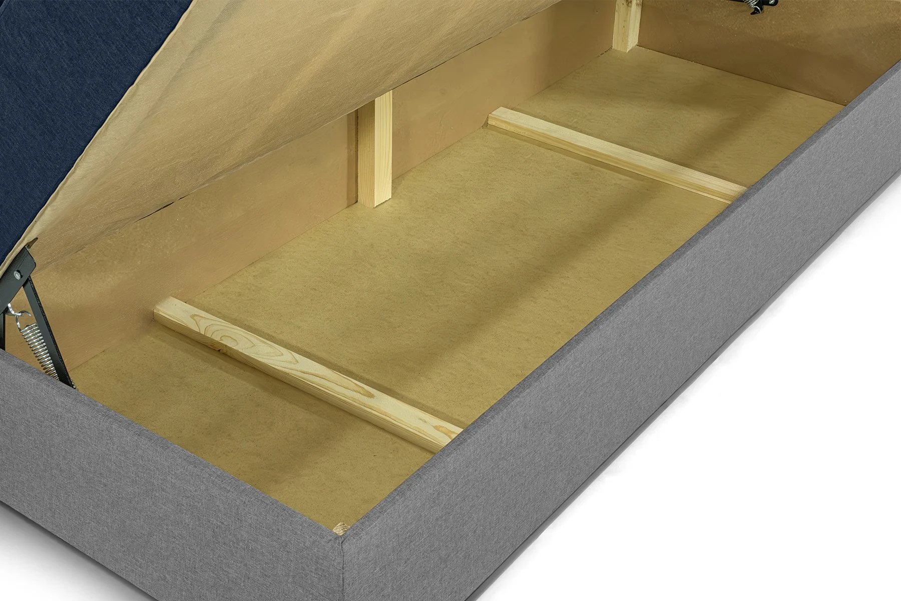 Диван-кровать Волна 198х80 см джинс с серым (25484939) - фото 5