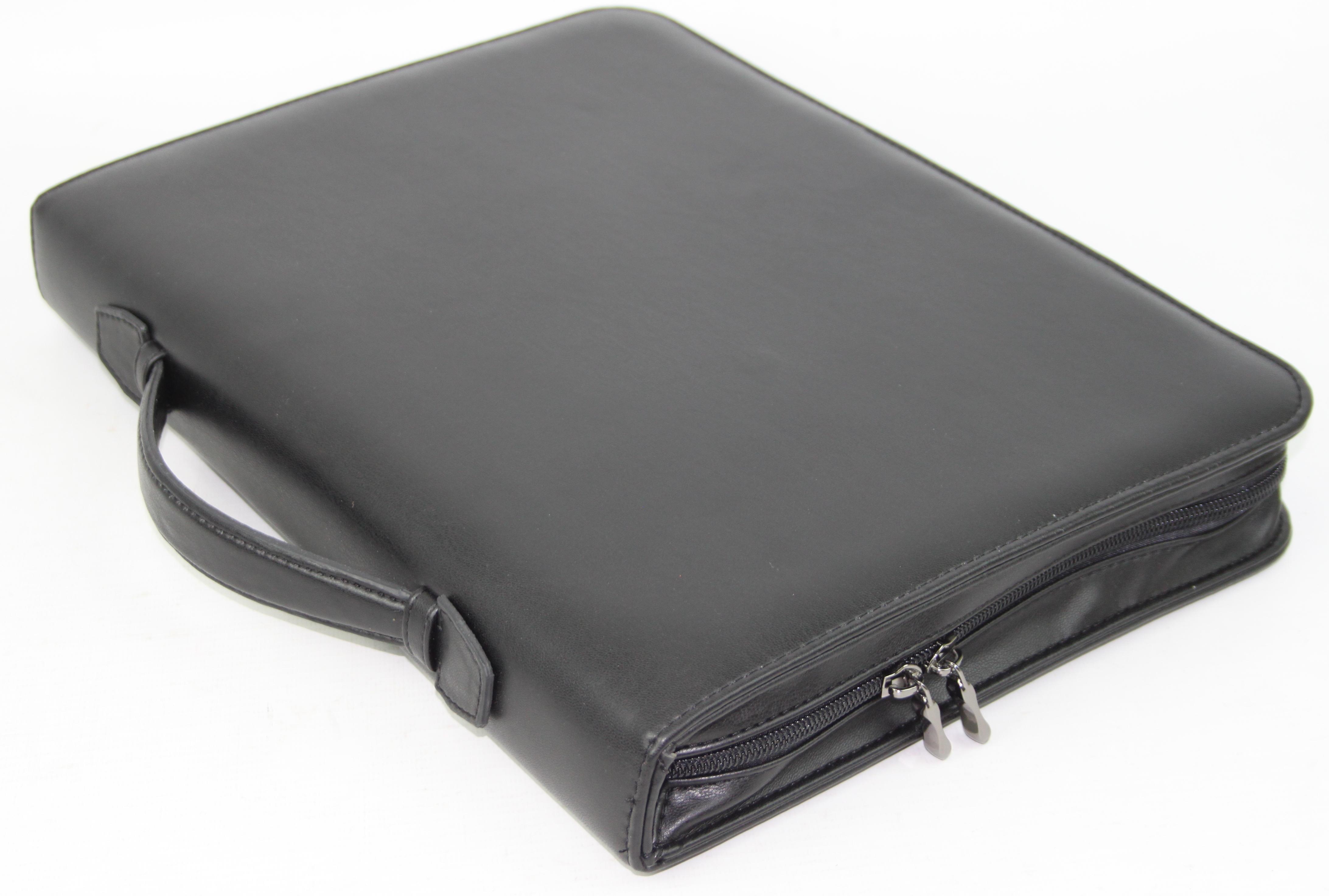 Папка деловая Portfolio из искусственной кожи А4 Черный (Port1007 black)
